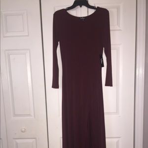 Long sleeve formal dress